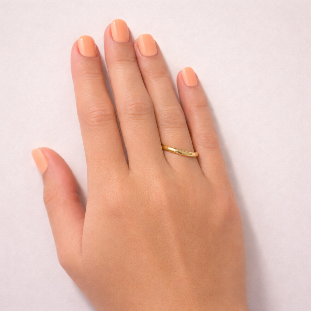 Serene Wave Ring