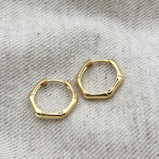 Bali Bamboo Hoops
