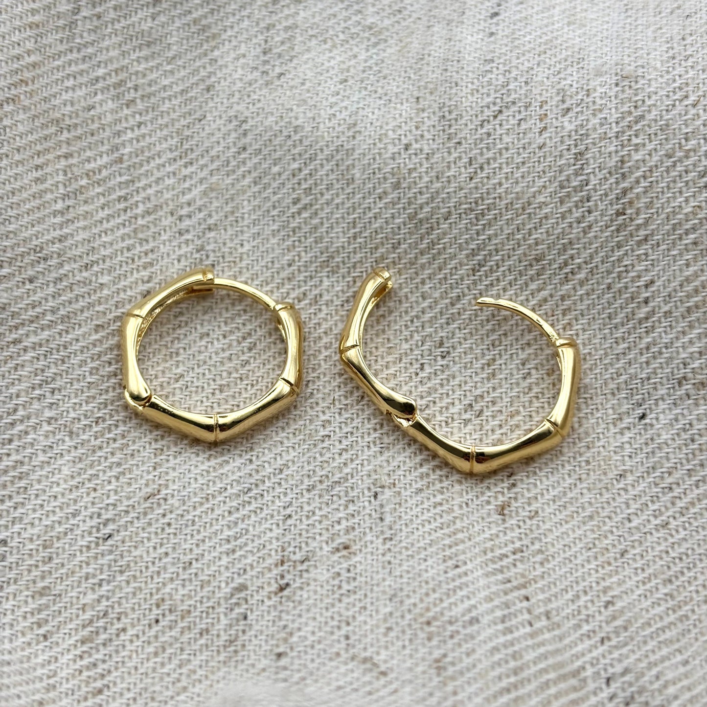 Bali Bamboo Hoops