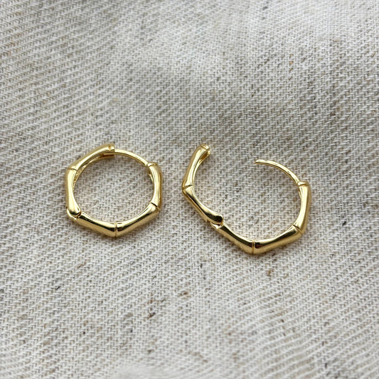 Bali Bamboo Hoops