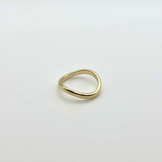 Serene Wave Ring